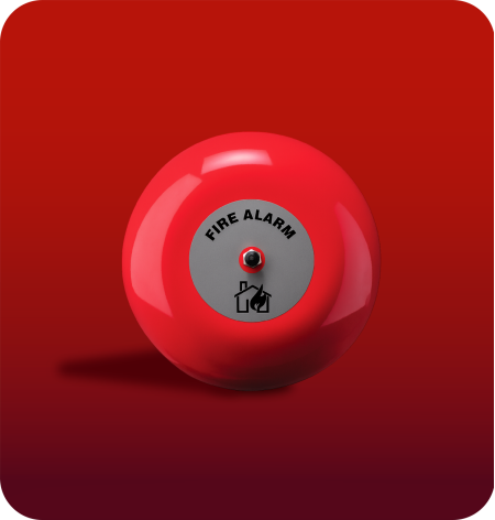 Chuông báo cháy 6 inch chịu nước