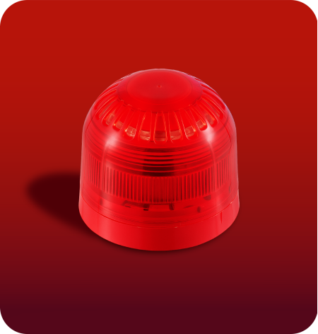 Còi kết hợp đèn báo cháy