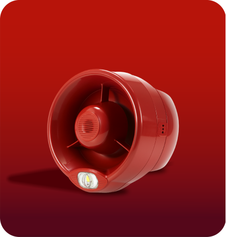 Còi kết hợp đèn loại gắn tường